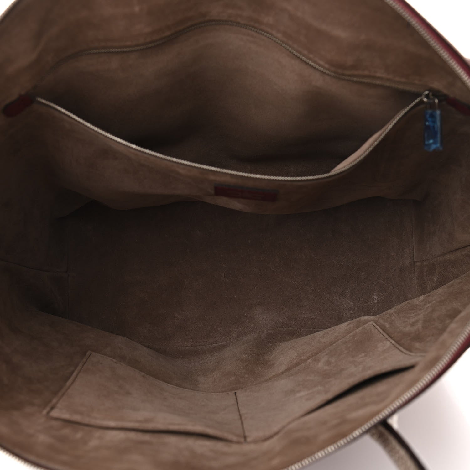 Louis Vuitton Veau Cachemire Ayers Soft Lockit MM Grenat 5 of 11