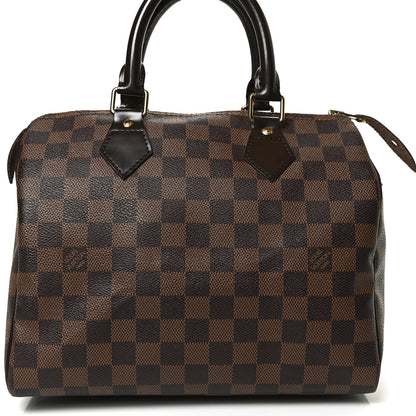 Louis Vuitton Damier Ebene Speedy 25 8 of 11