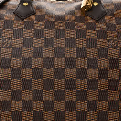 Louis Vuitton Damier Ebene Speedy Bandouliere 35 9 of 12