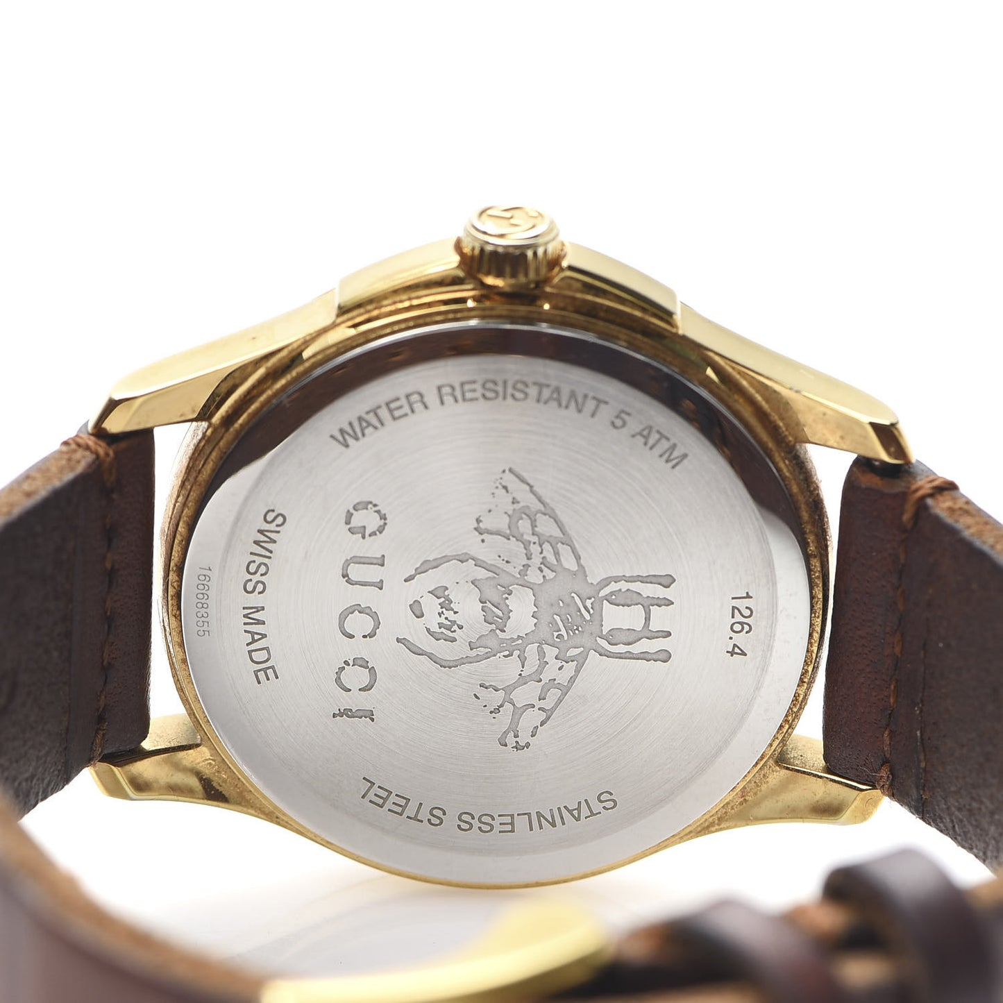 Stainless Steel Calfskin 38mm Le Marché Des Merveilles Bee Quartz Watch