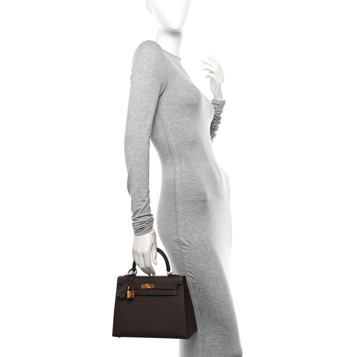 Hermes Epsom Kelly Sellier 25 Ecorce 2 of 13