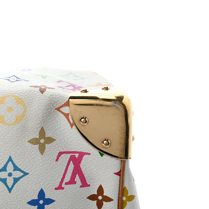 Louis Vuitton Monogram Multicolor Speedy 30 White 14 of 15