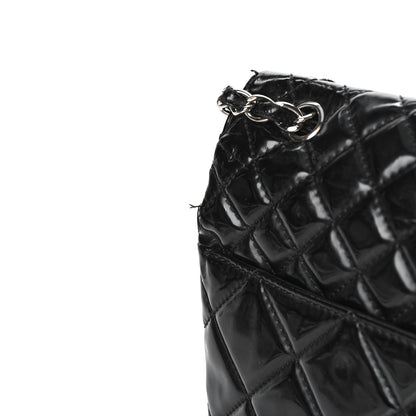 Chanel Vinyl Quilted In the Business Flap Bag Black 20 of 23