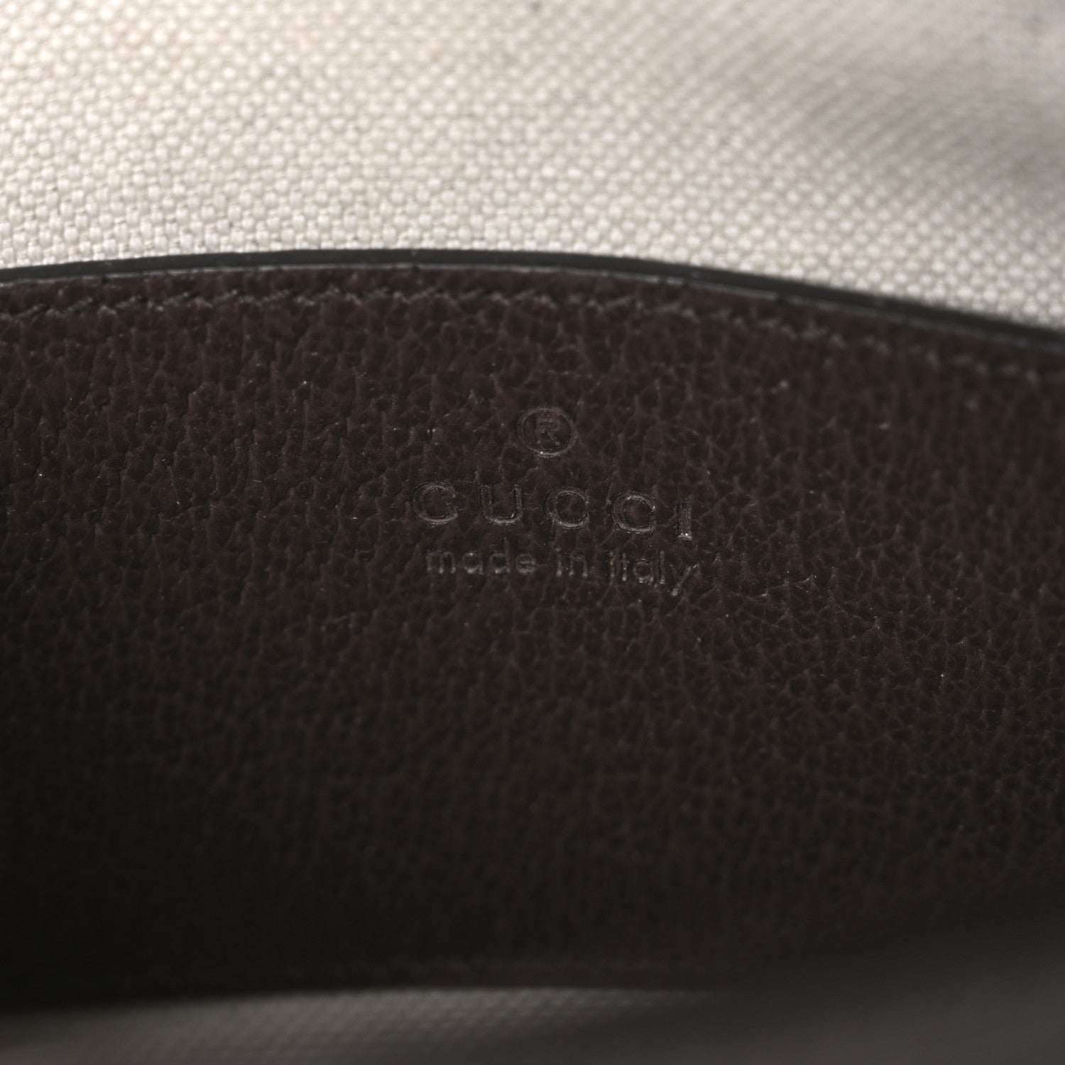 Gucci Monogram Jumbo GG Textured Dollar Calfskin Web Mini Horsebit 1955 Shoulder Bag Camel Ebony New Acero 6 of 10