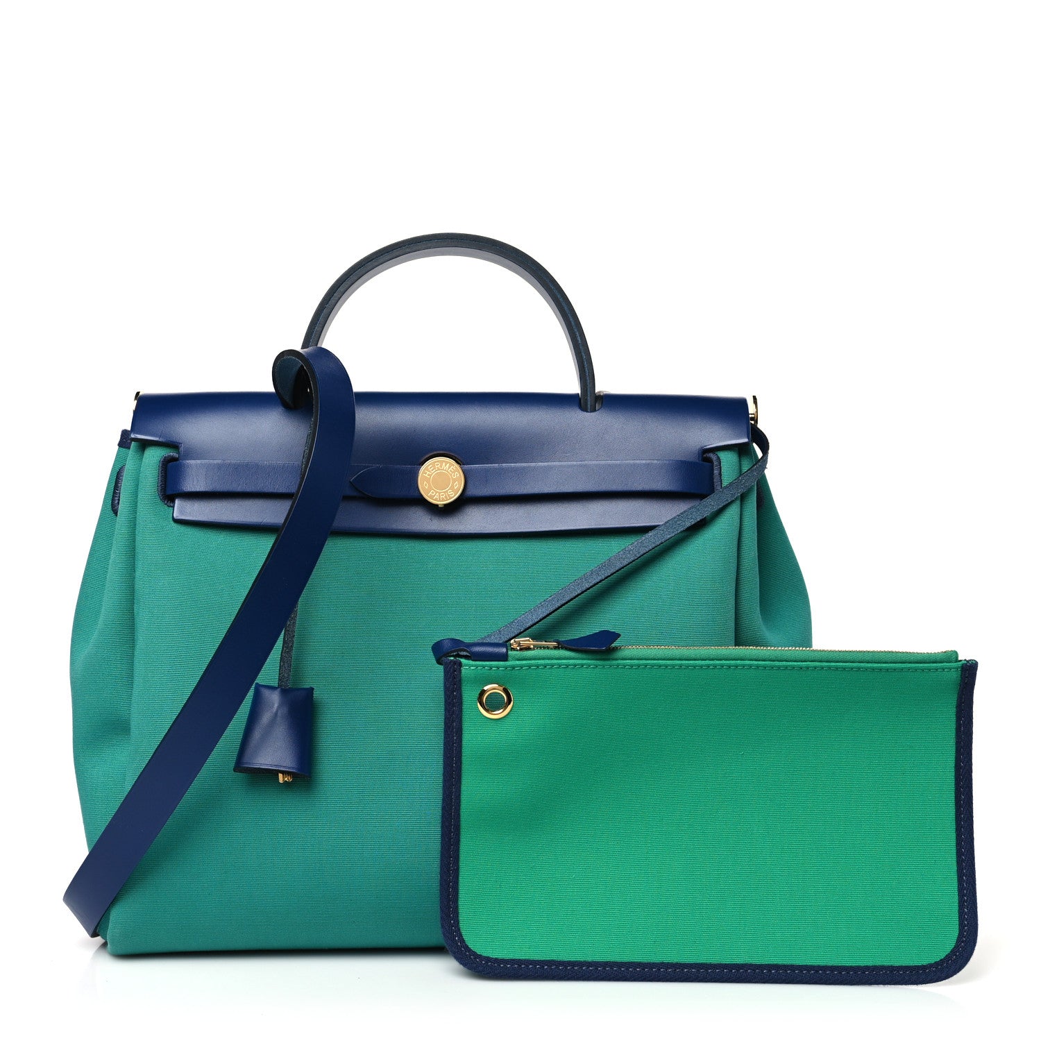 Hermes Herbag Zip PM 31 Malachite Menthe 1 of 10