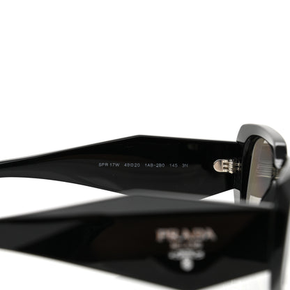 Prada Acetate Symbole Sunglasses SPR 17W Black 6 of 7