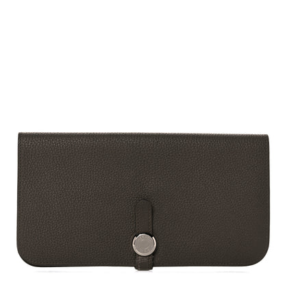 Hermes Togo Dogon Recto Verso Wallet Etain 1 of 15
