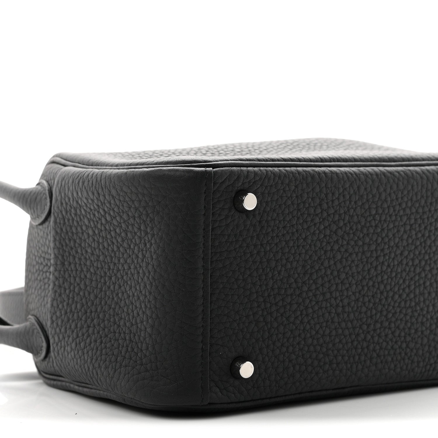 Hermes Taurillon Clemence Mini Lindy 20 Black 9 of 11