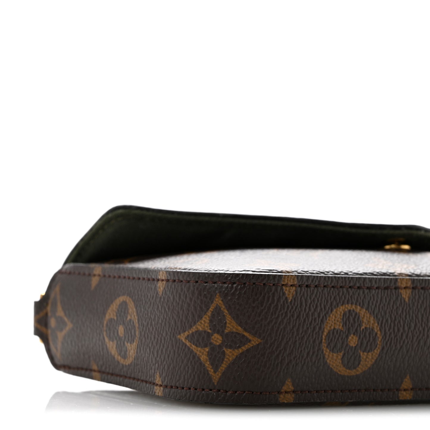 Monogram Felicie Strap & Go Kaki