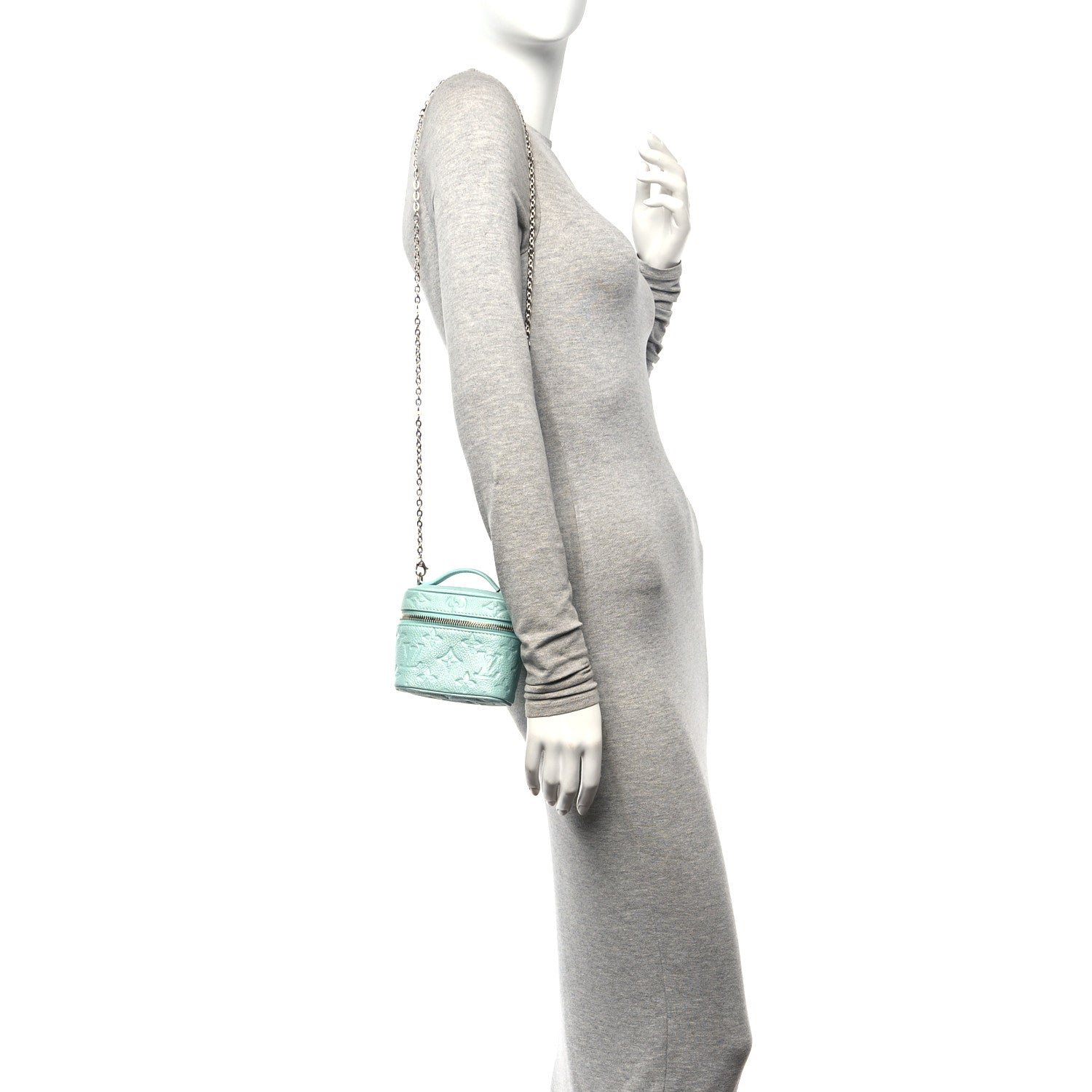 Louis Vuitton Empreinte Monogram Micro Vanity Pearly Lagoon Turquoise 2 of 10