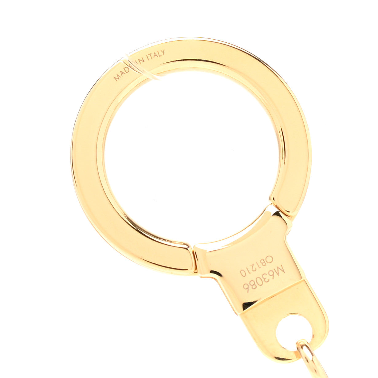 Louis Vuitton Brass Monogram Blooming Flowers Bag Charm Key Holder Rose Ballerine 3 of 5