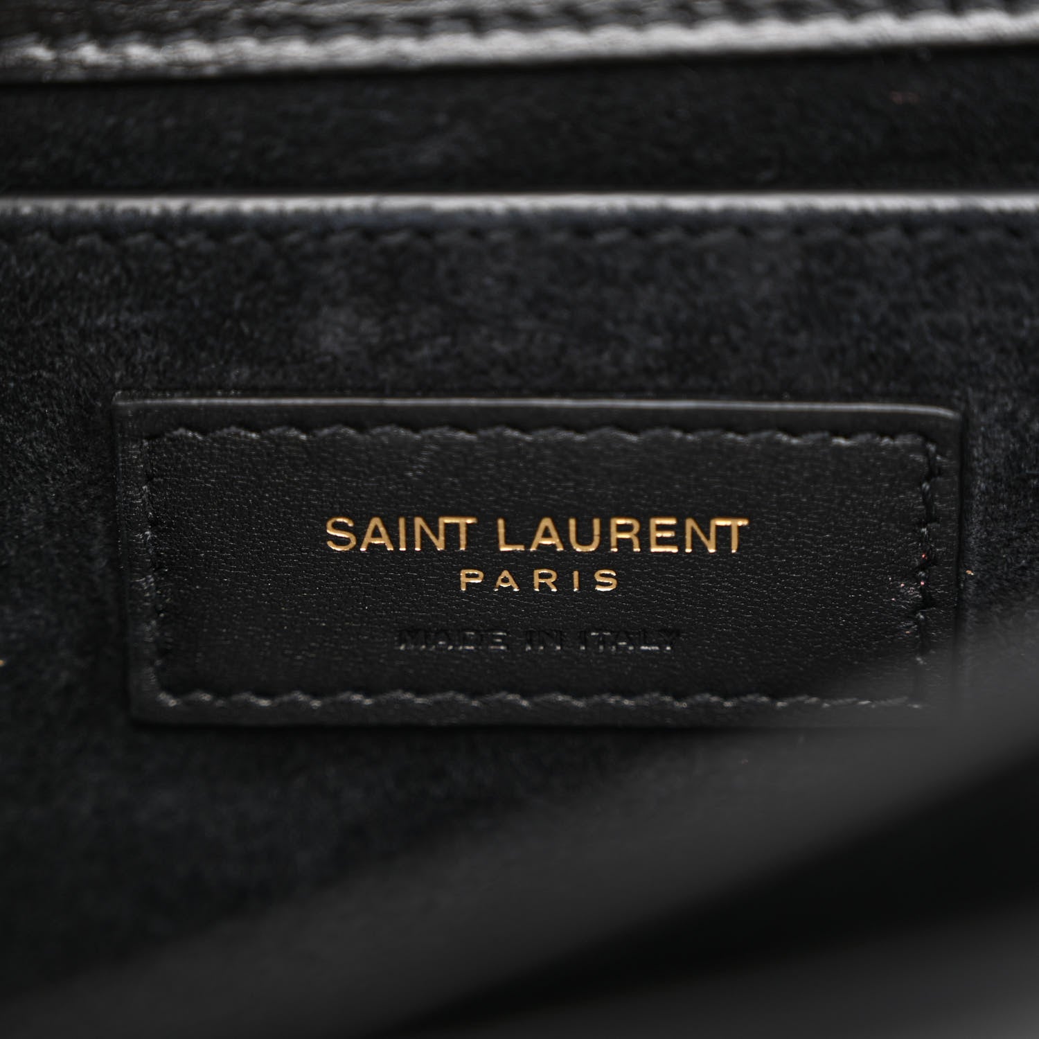 Saint Laurent Calfskin Medium Monogram Sunset Black 6 of 11