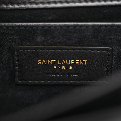 Saint Laurent Calfskin Medium Monogram Sunset Black 6 of 11