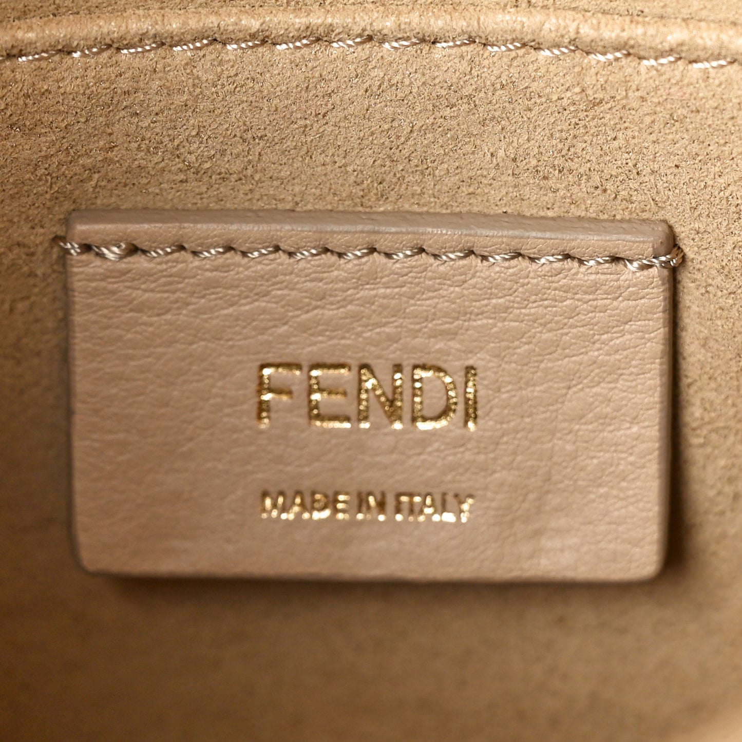 Vitello Liberty Scalloped Studded Small Kan I Shoulder Bag Black