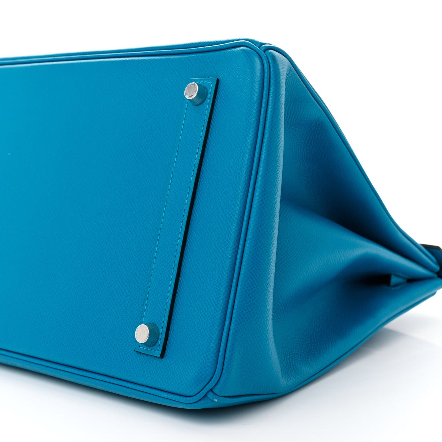 Epsom Birkin 35 Bleu Zanzibar