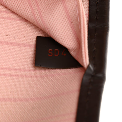 Louis Vuitton Damier Ebene Neo Neverfull MM Rose Ballerine 8 of 22