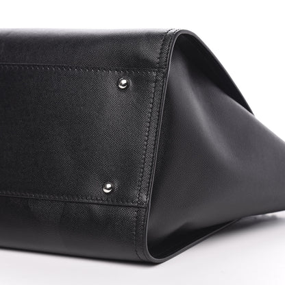 Chanel Caviar Medium Studded Deauville Tote Black 9 of 12