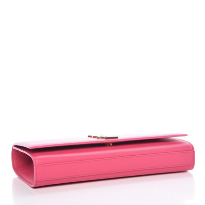 Saint Laurent Grain De Poudre Classic Monogram Clutch Lipstick Fuchsia 4 of 10