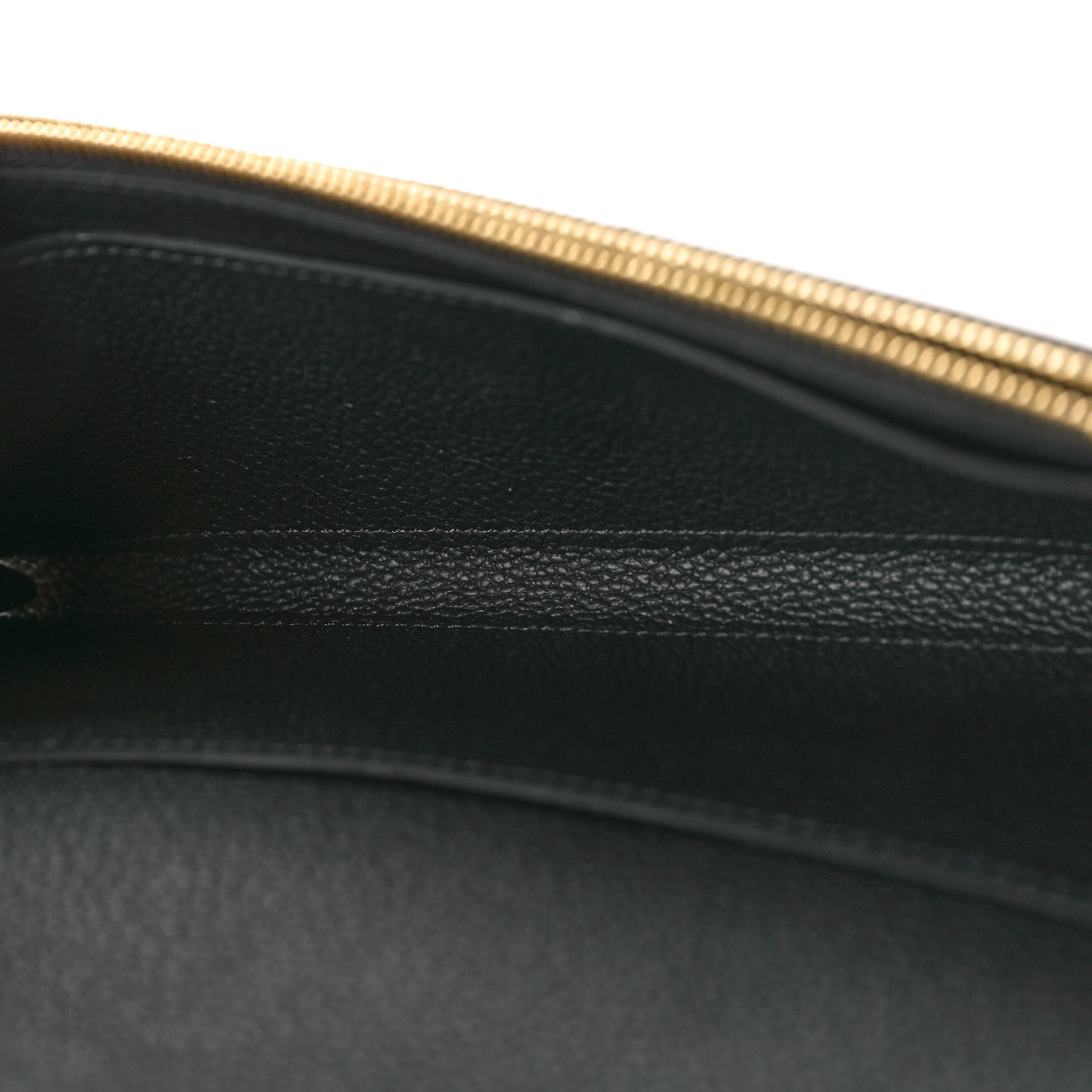 Louis Vuitton Empreinte Monogram Giant Emilie Wallet Black Beige 5 of 7