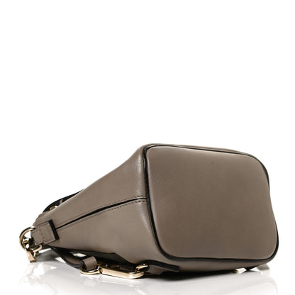 Chloe Suede Calfskin Mini Faye Backpack Motty Grey 4 of 13