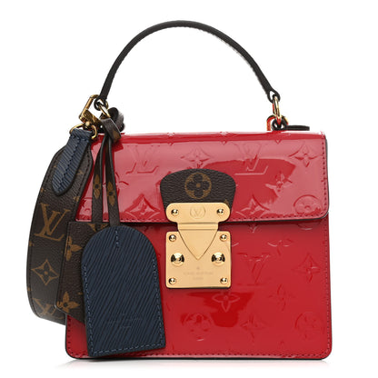 Louis Vuitton Vernis Epi Monogram Spring Street Scarlet 1 of 10
