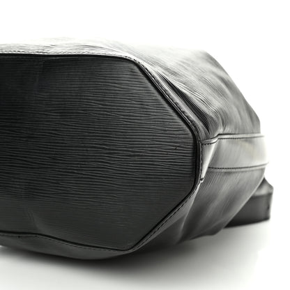 Louis Vuitton Epi Sac D'epaule Black 10 of 18