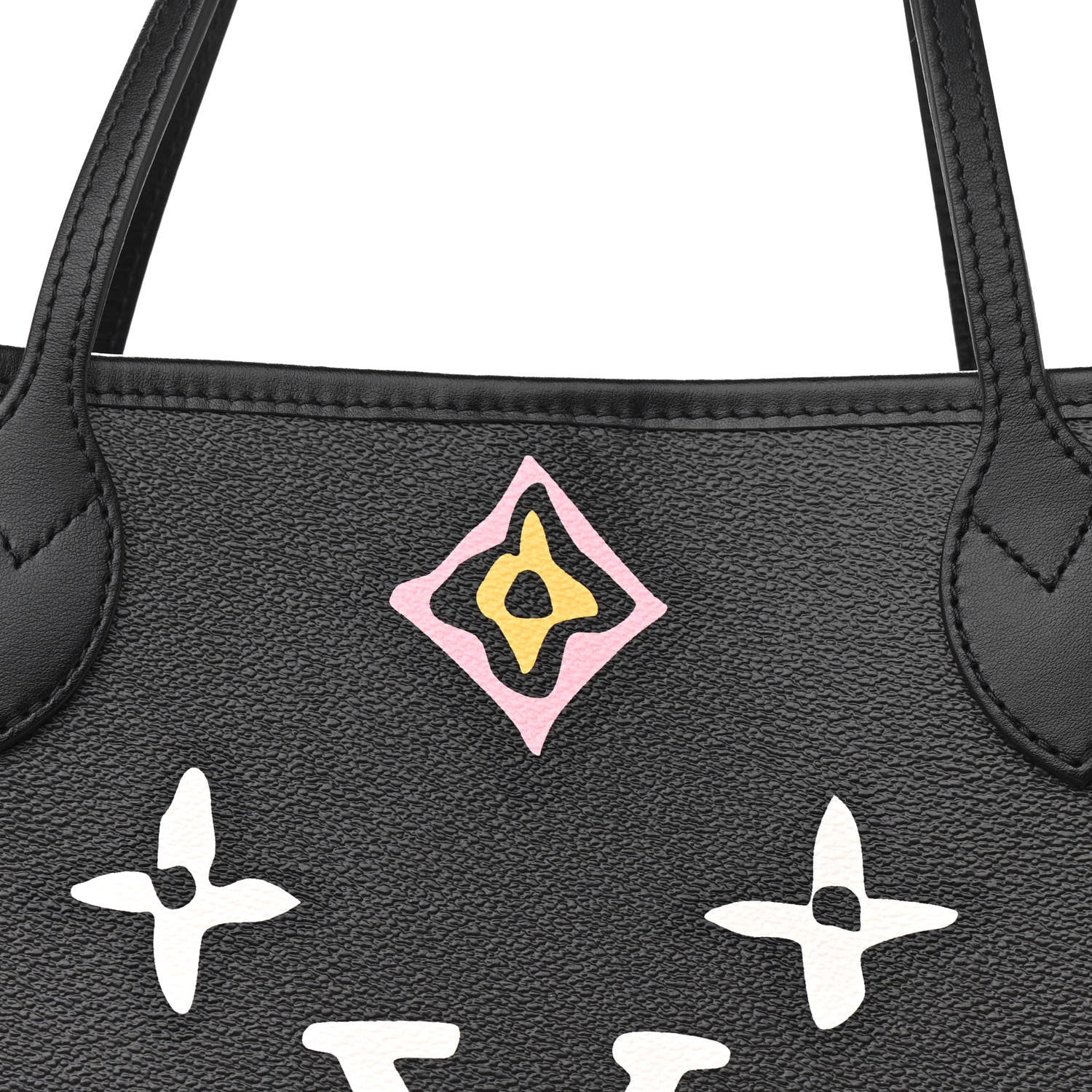 Louis Vuitton Monogram Giant Wild At Heart Neverfull MM Black 8 of 11