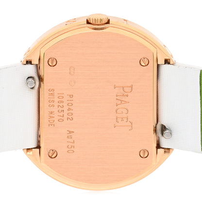 Piaget 18K Rose Gold Satin Diamond 29mm Possession Quartz Watch White 4 of 4