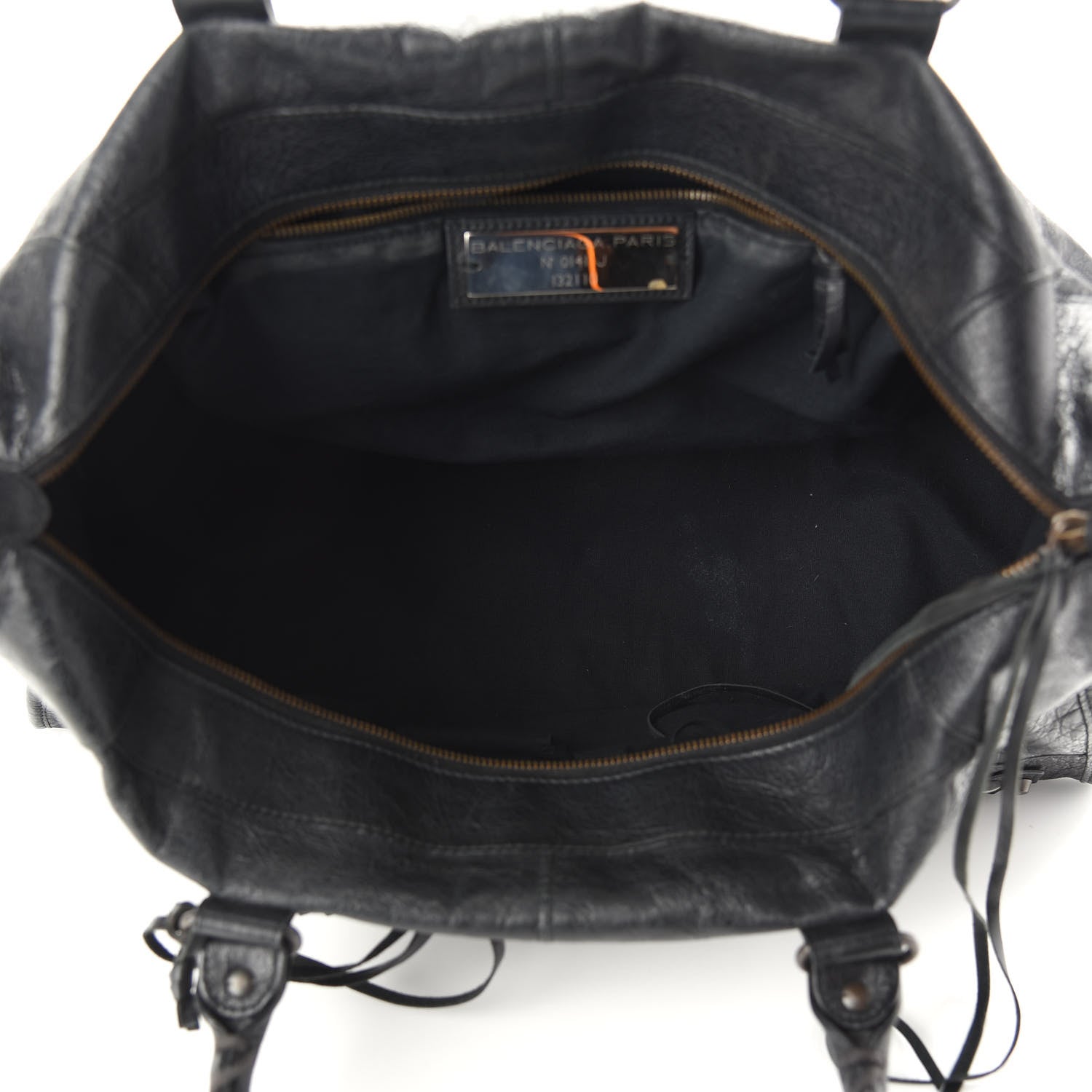 Balenciaga Agneau Classic Hardware Work Black 5 of 10