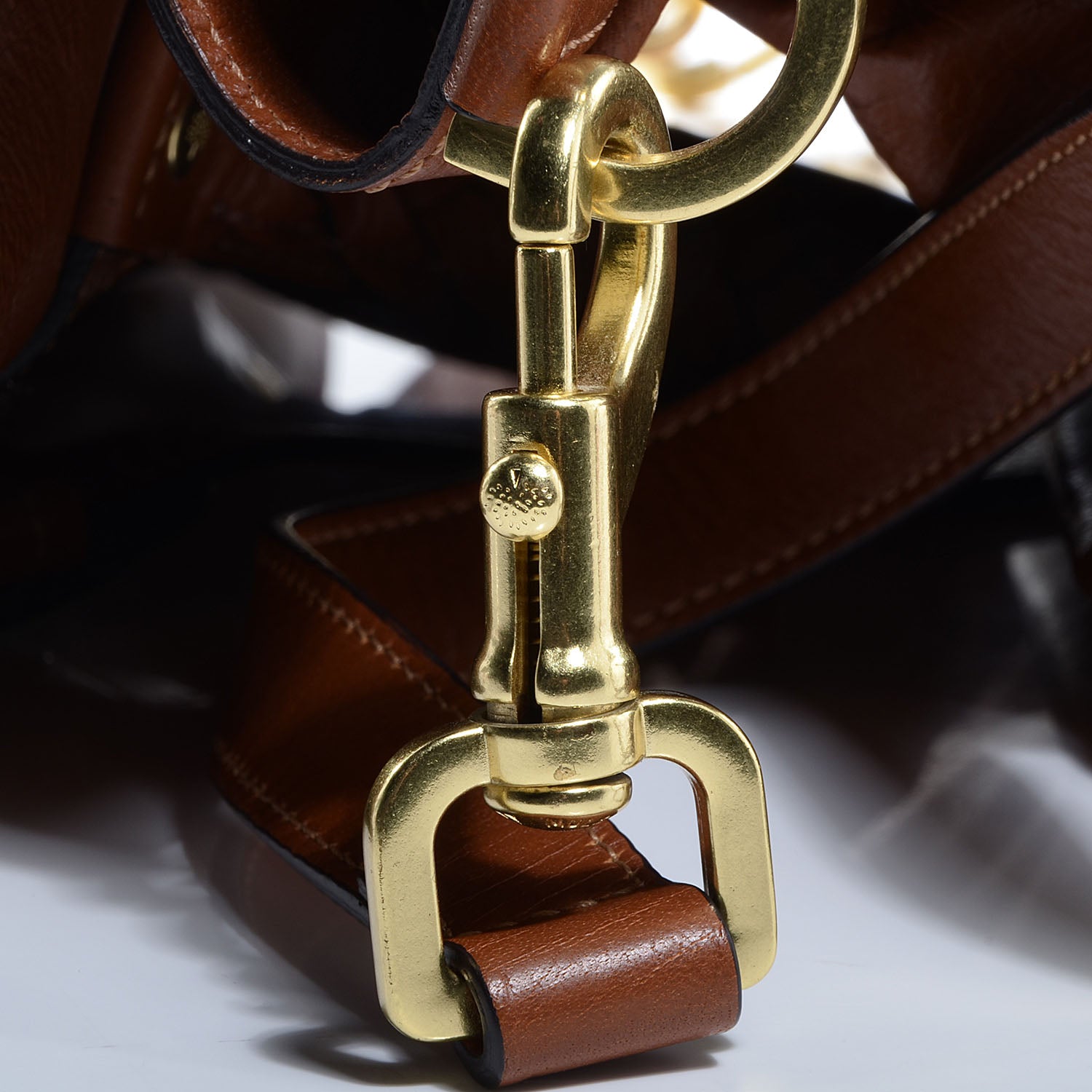 Mulberry Soft Buffalo Leather Oversized Alexa Oak 3 of 13