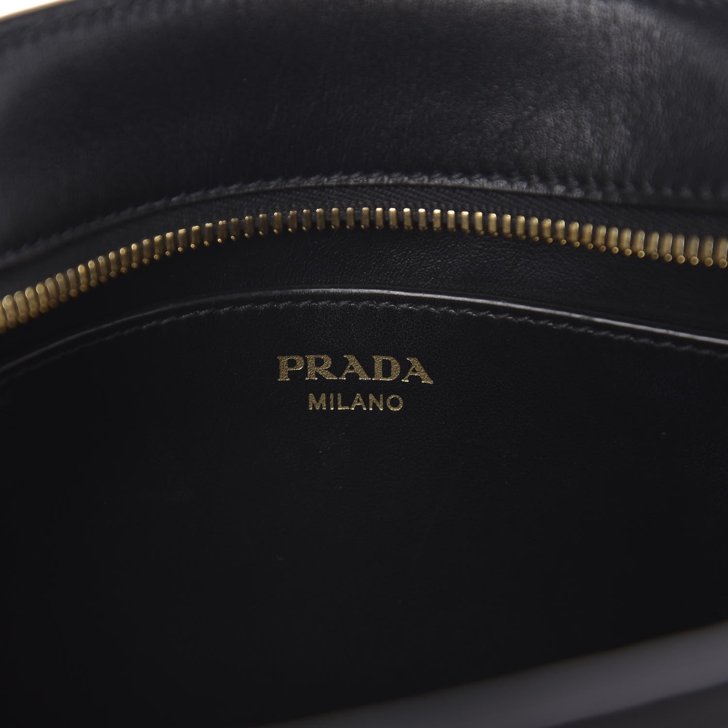 Prada Saffiano Esplanade Crossbody Bag Black 5 of 9