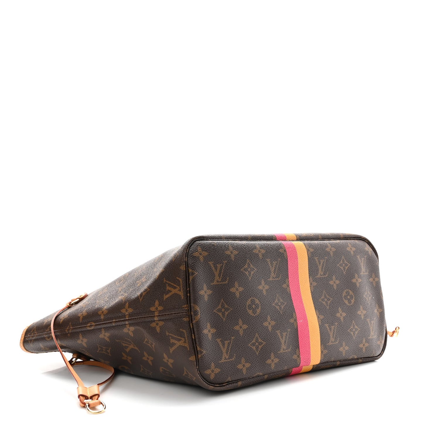 Monogram My LV Heritage Neverfull MM Fuchsia Yellow