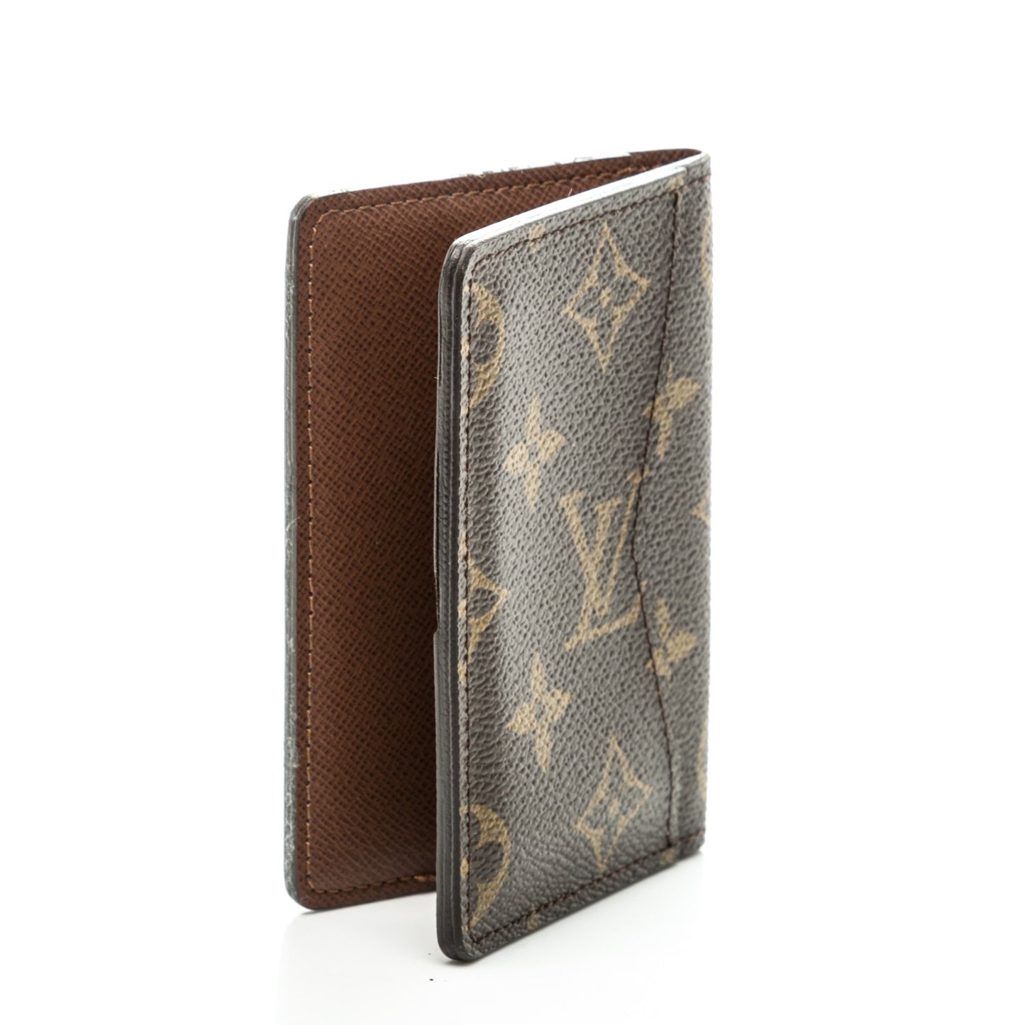 Monogram Pocket Organizer Card Holder NM