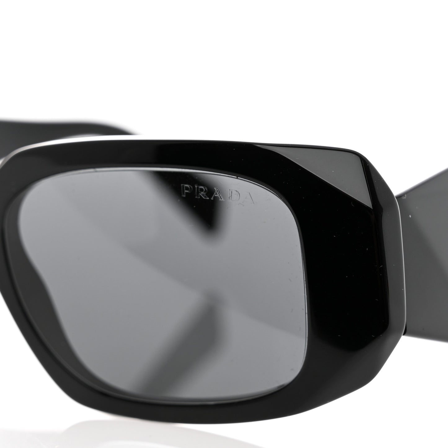 Acetate Symbole Sunglasses SPR 17W Black