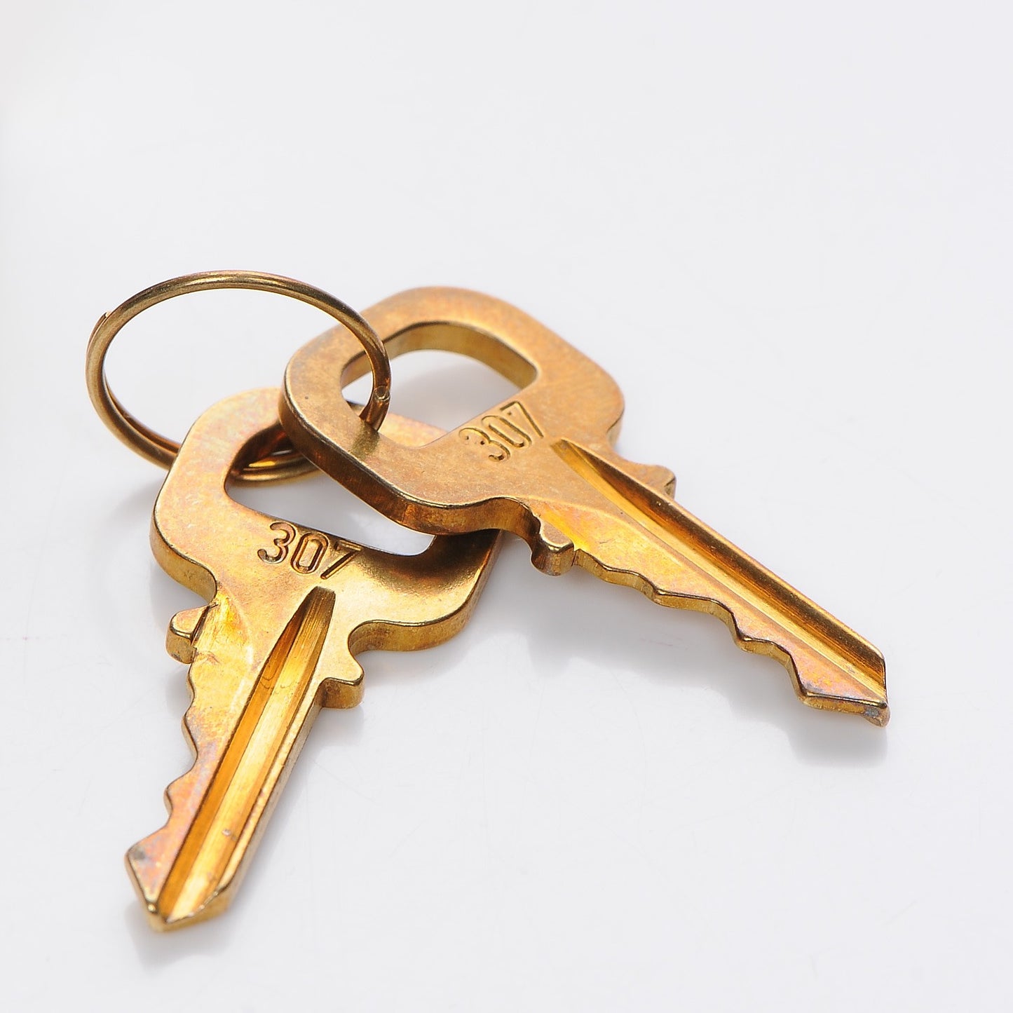 Brass Lock and Key Set #307