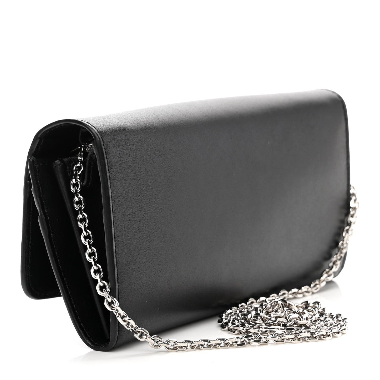 Vitello Liberty Fun Fair Studded Continental Wallet On Chain Black Multicolor