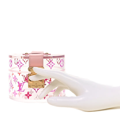 Louis Vuitton Transparent Plexiglass Box Scott Rose Ballerine 2 of 7