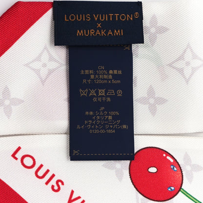 Louis Vuitton LV X TM Silk Monogram Cerises Bandeau White 3 of 3
