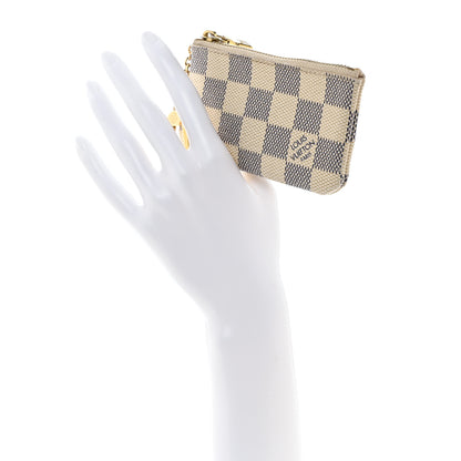 Louis Vuitton Damier Azur Key Pouch 2 of 6
