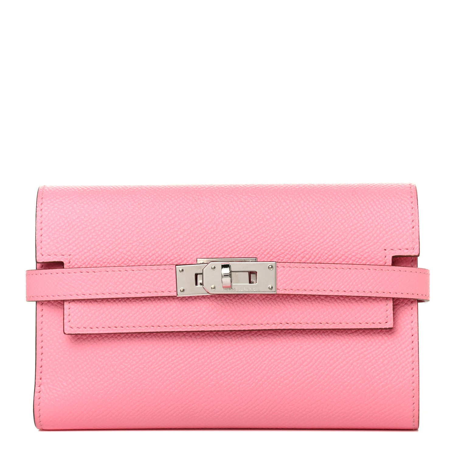 Hermes Epsom Medium Kelly Wallet Rose Confetti 1 of 4