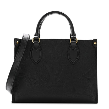 Louis Vuitton Empreinte Monogram Giant Onthego PM Black 1 of 10