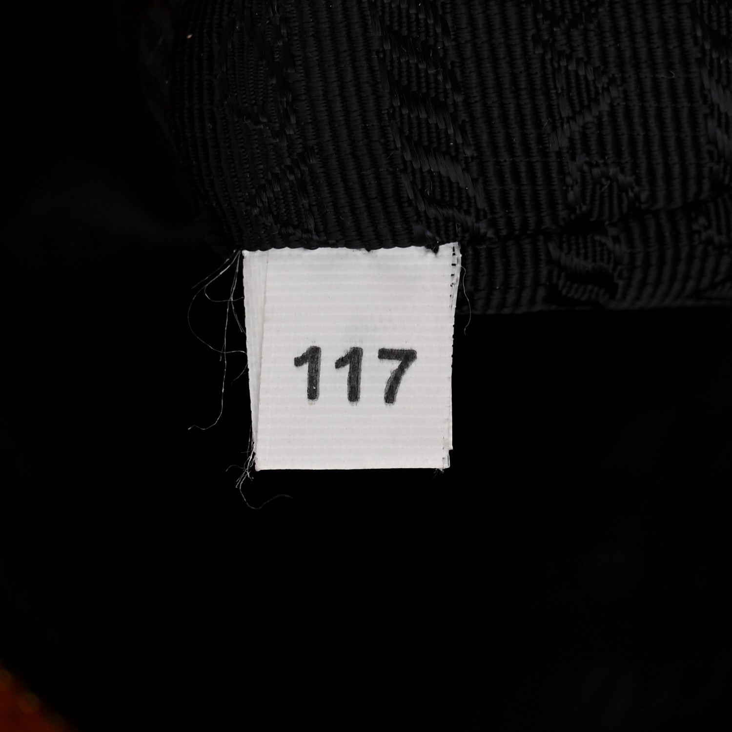 Prada Vitello Phenix Embossed Logo Tote Papaya 7 of 10