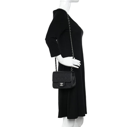 Chanel Caviar Quilted Mini Square Flap Black 2 of 12