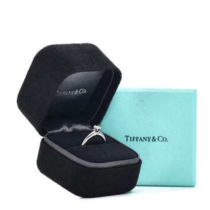 Tiffany Platinum Diamond .20ct Solitaire Engagement Ring 47 4 5 of 5