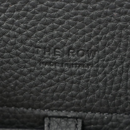 The Row Grained Calfskin Soft Margaux 10 Bag Black 6 of 9