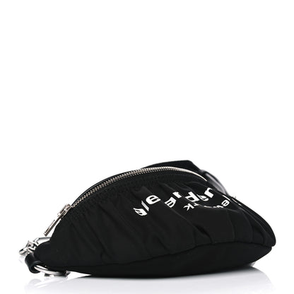 Alexander Wang Nylon Logo Printed Belt Bag Black 3 of 5