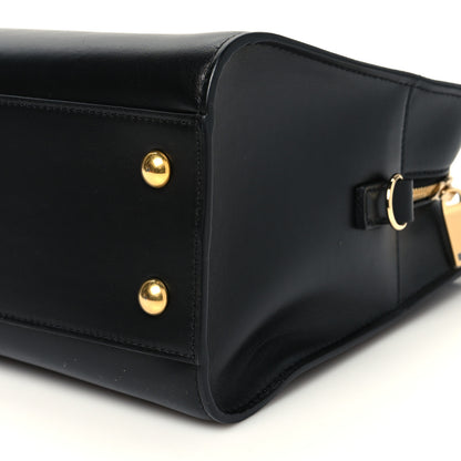 Saint Laurent Calfskin Monogram Baby Cabas Black 11 of 11