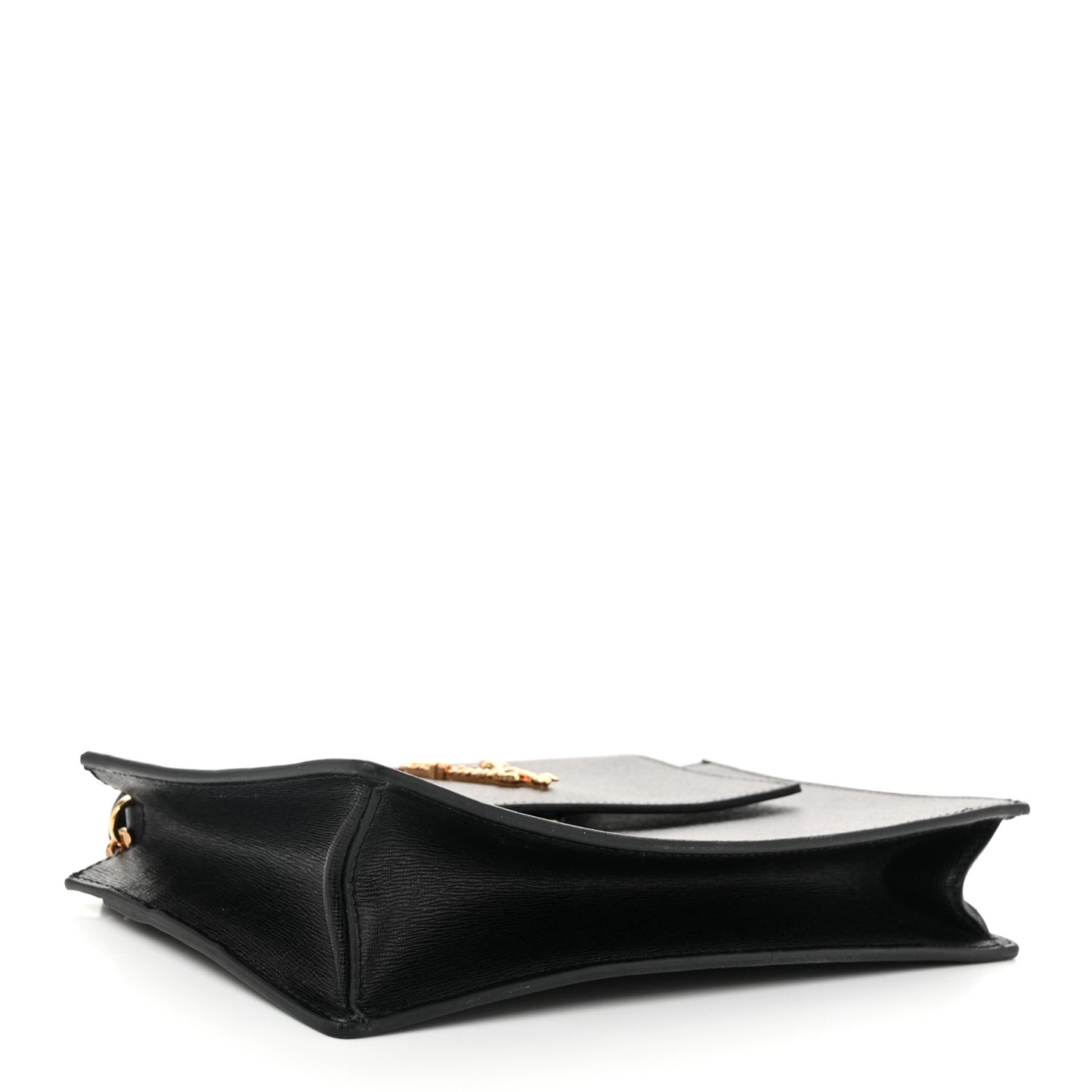 Saffiano Virtus Small Shoulder Bag Black