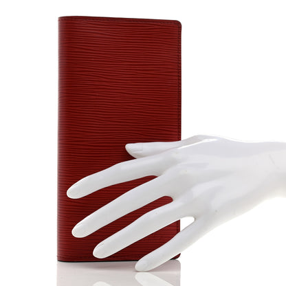 Louis Vuitton Epi Brazza Wallet Pomodoro 2 of 7