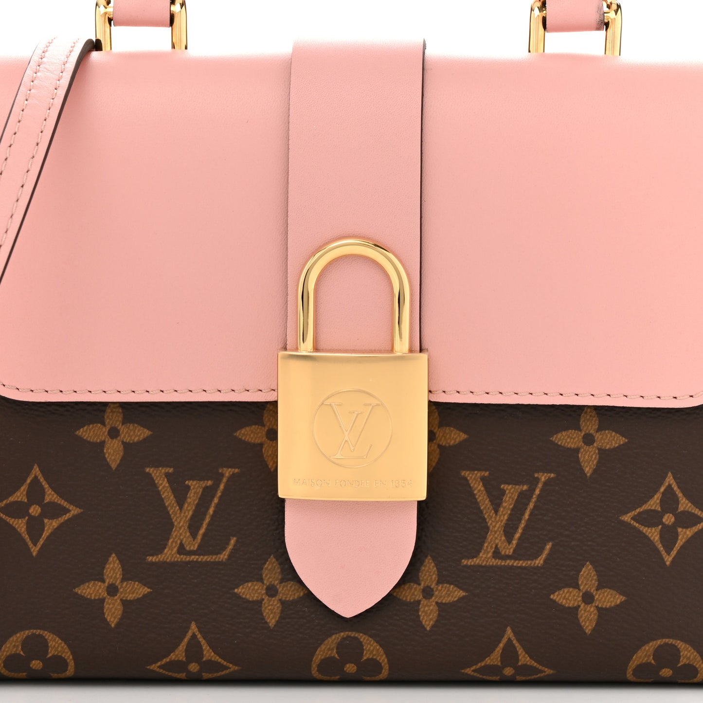 Monogram Locky BB Rose Poudre